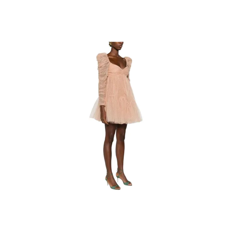 Zimmermann Polka Dot Tulle Minidress-3