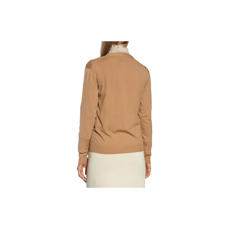 GUCCI Gg Intarsia Knit Cardigan-2
