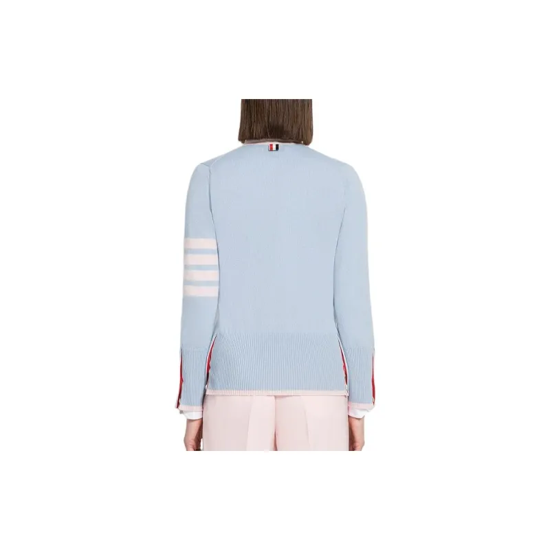 THOM BROWNE Knitwear Women's Light Blue-4