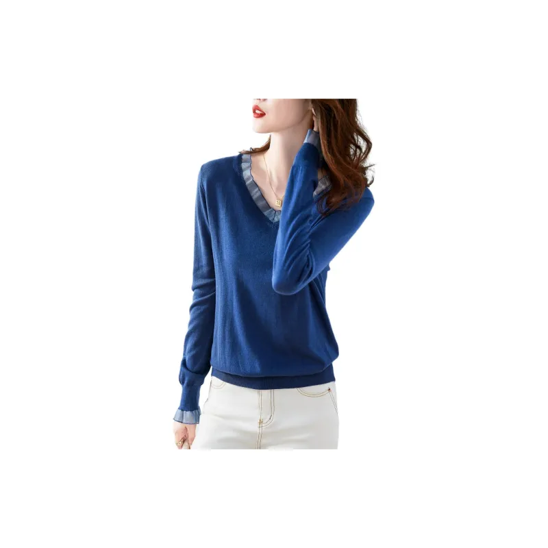 Dme Sweaters Women's Bay Blue-1