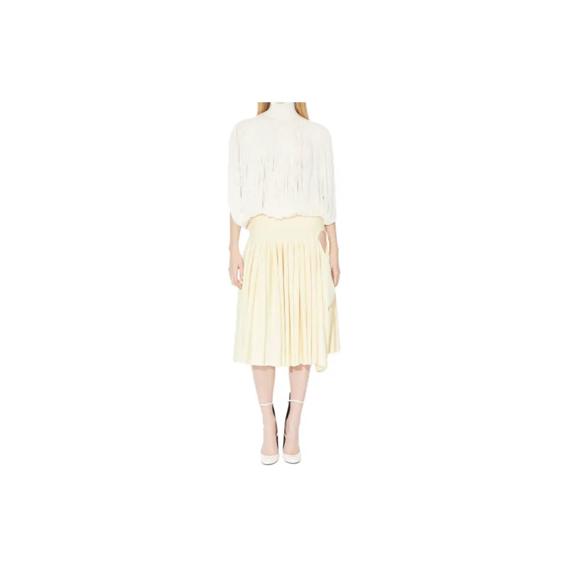 Alaia SS24 Sweater Women's Gray White-2