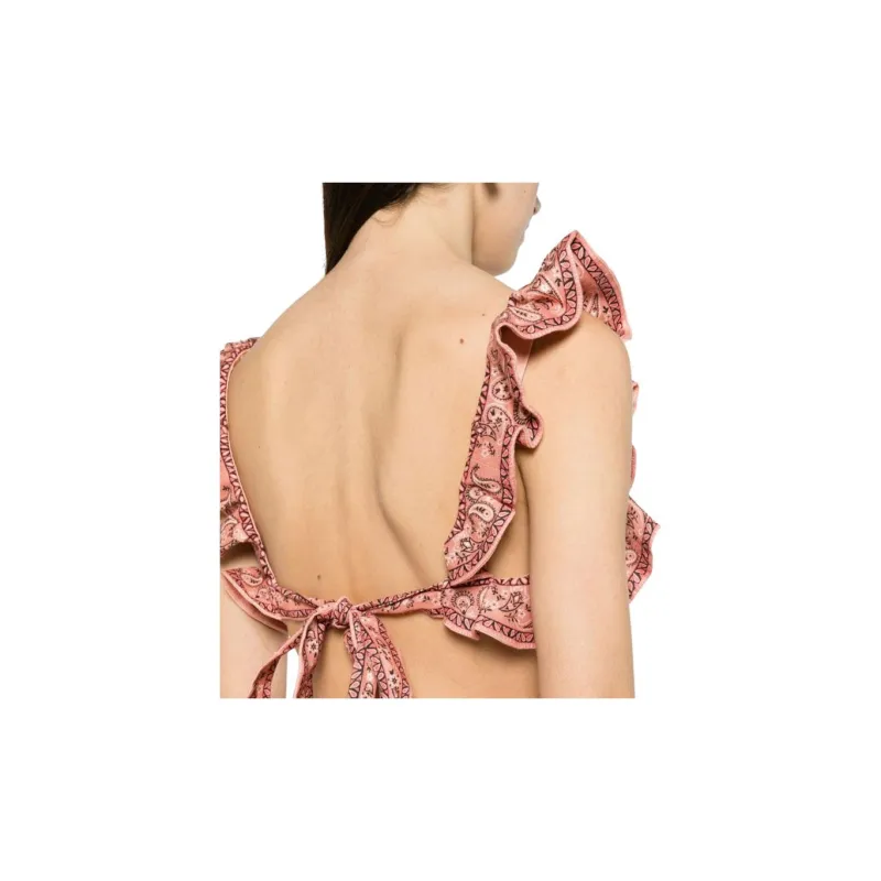 Zimmermann Sleeveless Dress Women's Pink-4