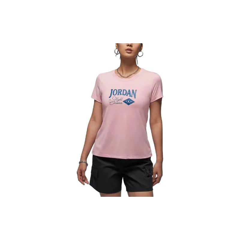 Jordan Regular T-Shirt Women's Glaze Pink-2