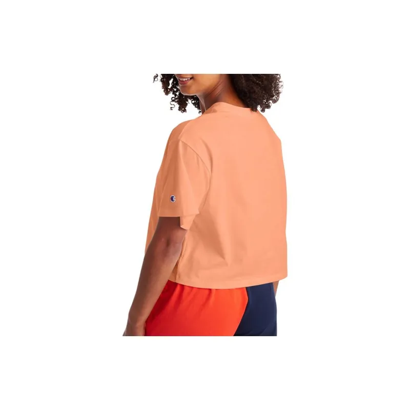 Champion T-Shirts Women's Orange-2