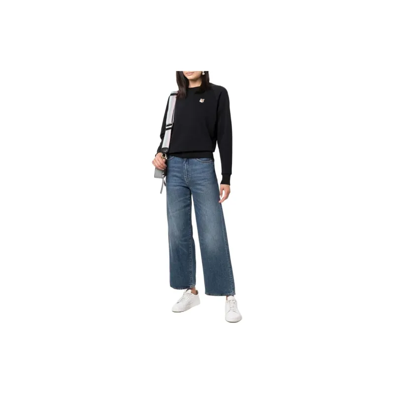 Maison Kitsune Sweatshirts Women's Black-1