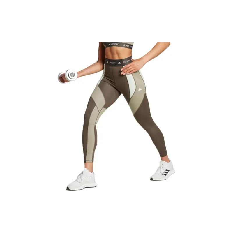 Adidas TECHFIT Athletic Trousers Women's Shadow Olive-1