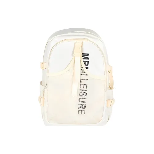 Tonlion Polyester Backpack Regular Unisex Black/White