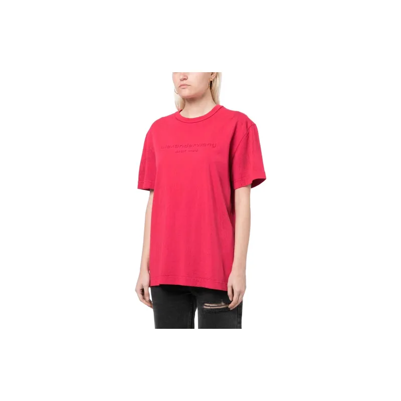 Alexander Wang T Shirts Women's Light Pink-2