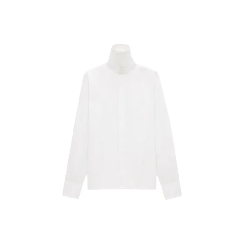 SAINT LAURENT Buttoned Long Sleeved Shirt-1
