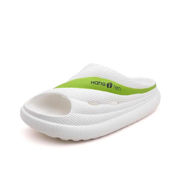 HANG TEN Slide Slippers Men Khaki/Black Orange/White Green/Black/Black Green-13