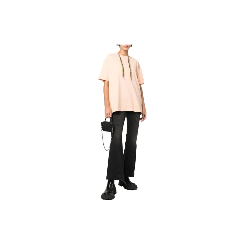 AMBUSH Multi cord Logo print T shirt-2