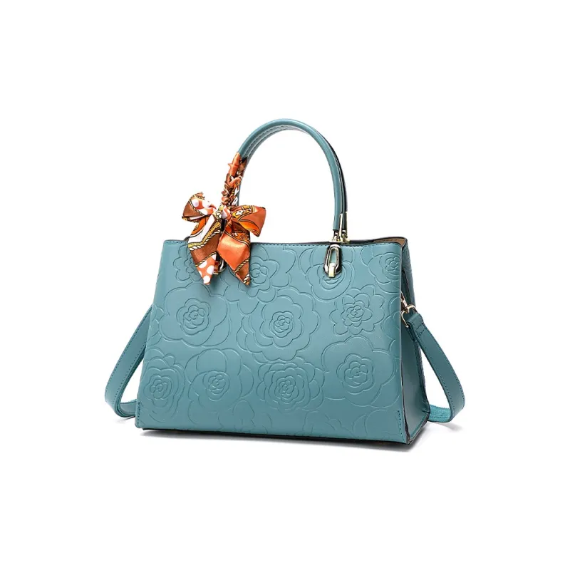 PAYOT Synthetic Leather Wedding Bag Shoulder Handbag Regular Women's Blue/Burgundy-1