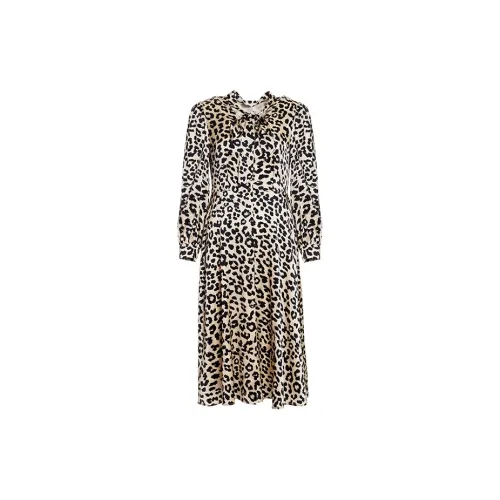 BESIONIA SS22 Long-Sleeved Dresses Women's Brown