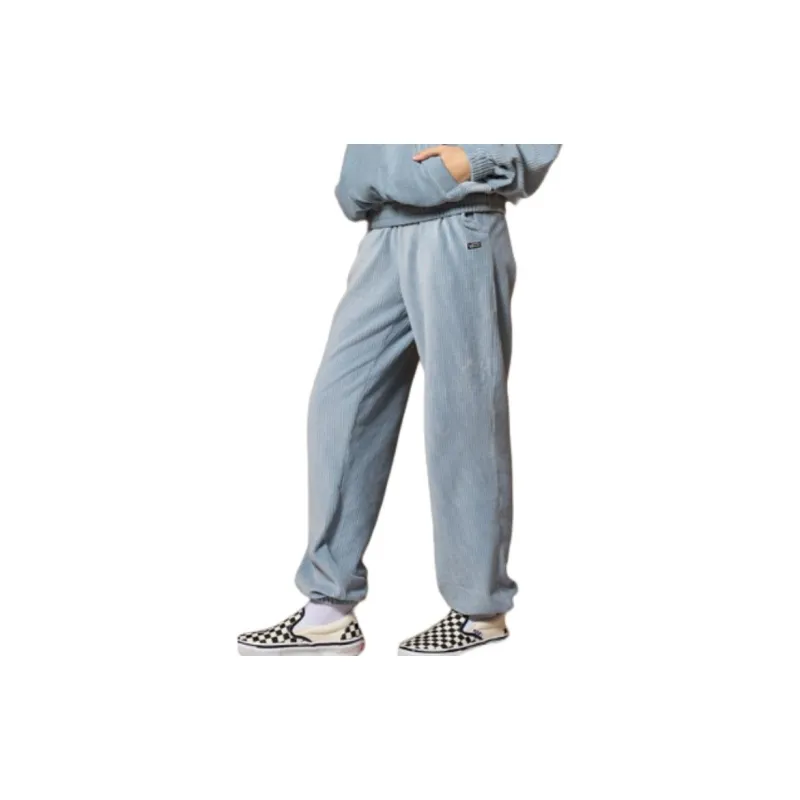 Vans Knitted Sweatpants Women's Gray Blue-2