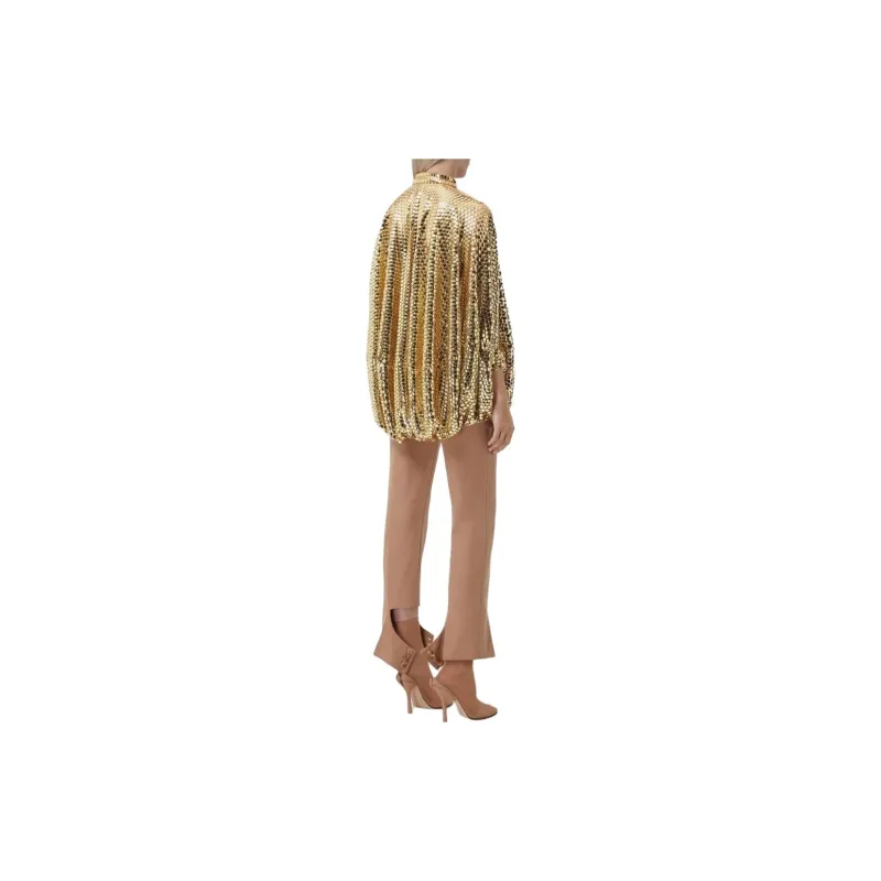 Burberry Shirts Women's Gold-4
