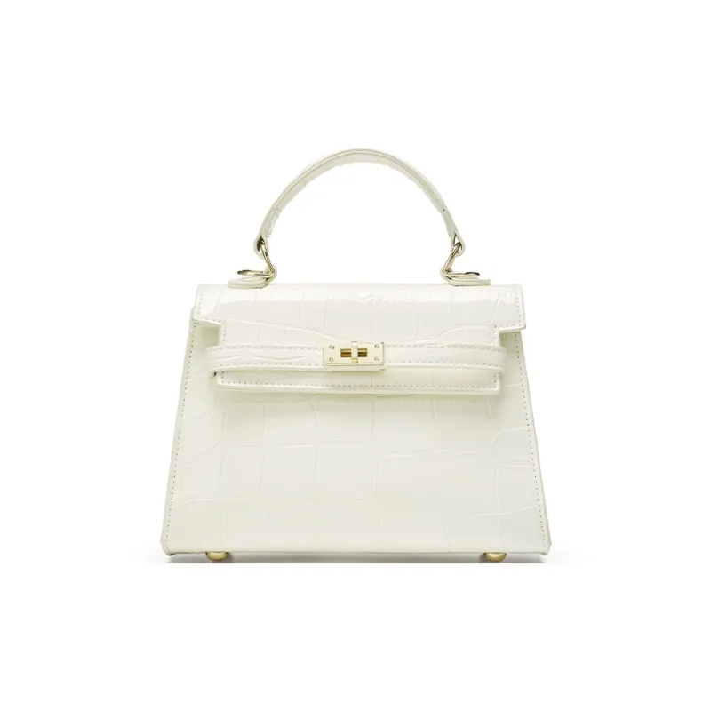 JOSINY PU Handbag Women's Black/Ecru-4