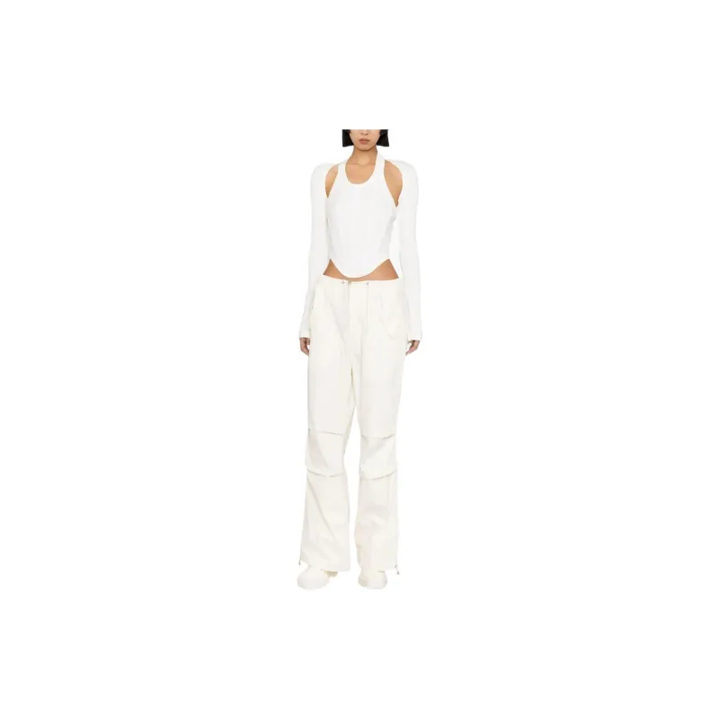 DION LEE Drawstring Parachute Trousers-1
