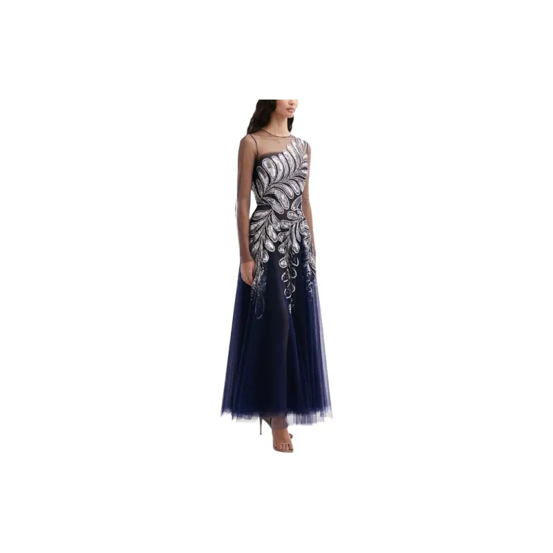Oscar De La Renta Fern Crystal-embellished Tulle Dress-3