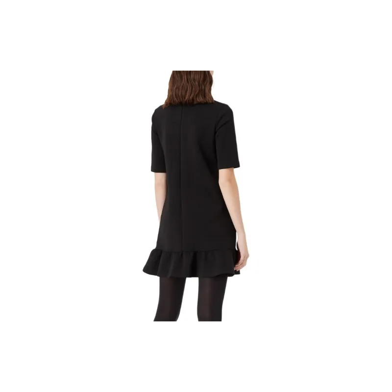 EMPORIO ARMANI Short Sleeved Dress Women's Black-2