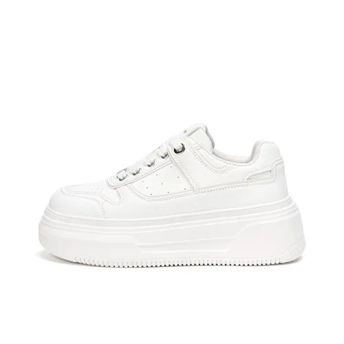 EXULL Q Casual Shoes Women's Low-Top White