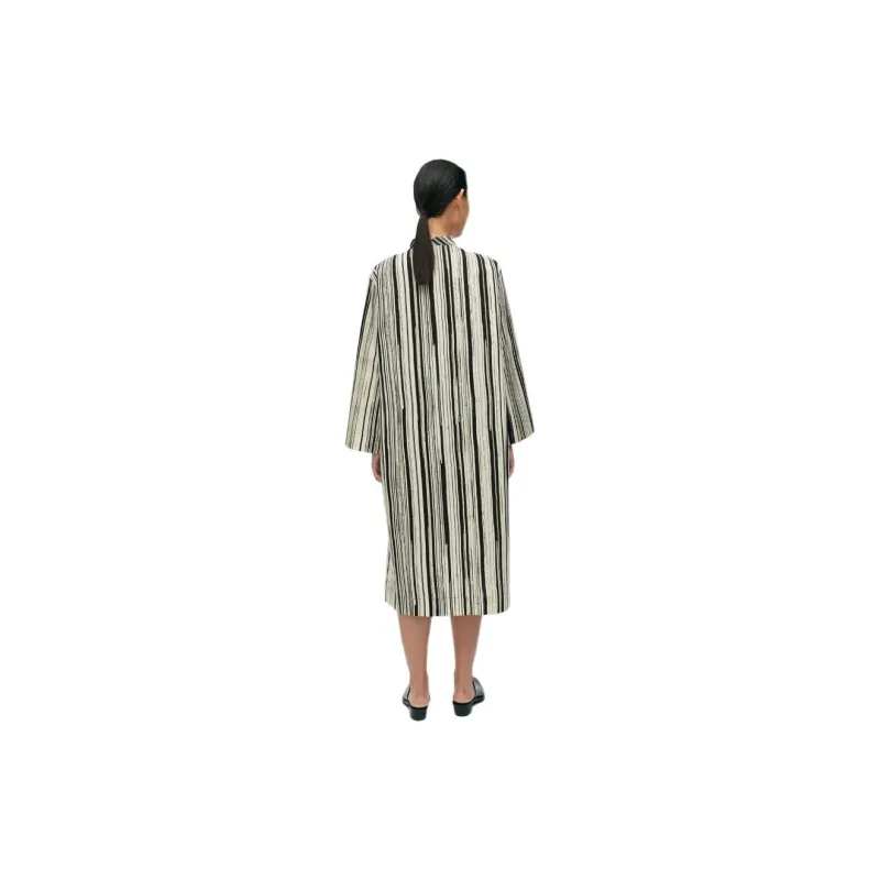 Marimekko Long-Sleeved Dresses Women's Black-2