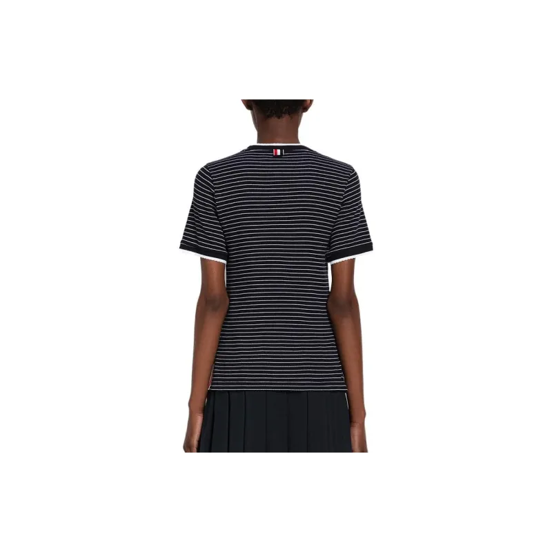 THOM BROWNE T Shirts Women's Navy-2