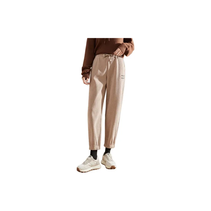 Weixi Casual Pants Women's Khaki-3