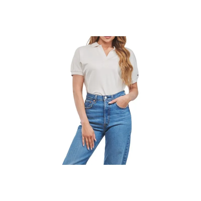 Tommy Hilfiger Polo Shirt Women's White-3