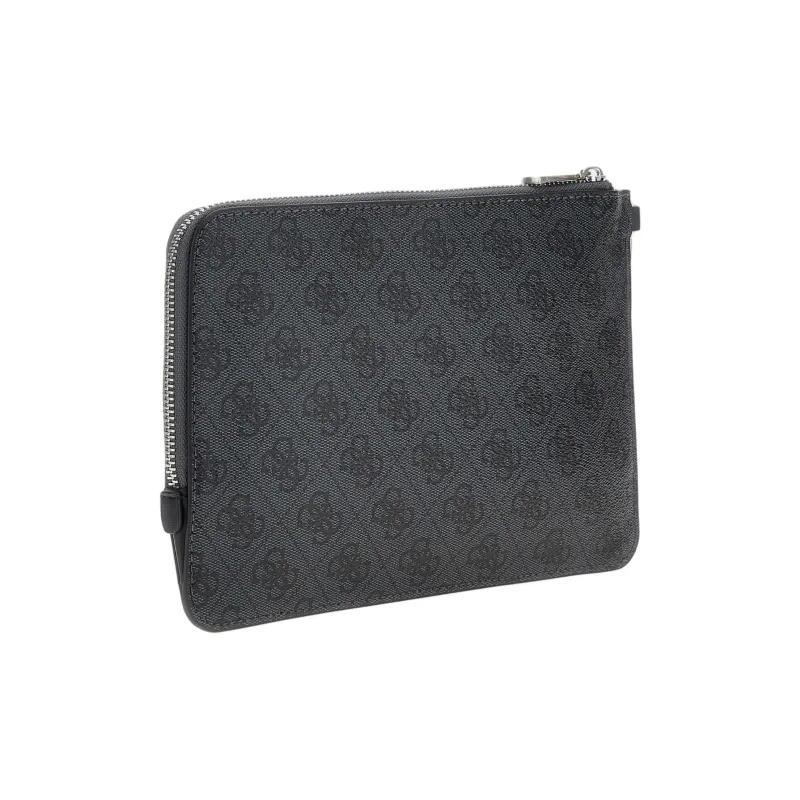 GUESS Polyurethane Clutch Men's Black-1