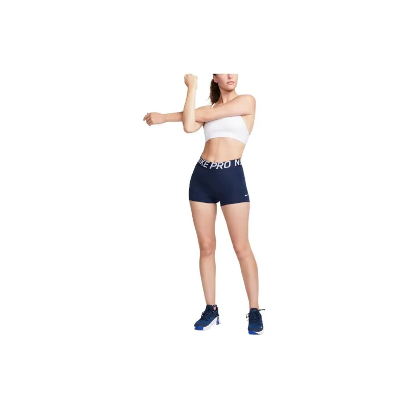 Nike Pro Sports Shorts Women's Obsidian Color/White-2