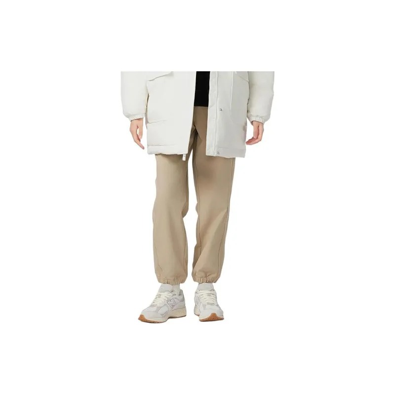 New Balance Knitted Sweatpants Women's Khaki-3
