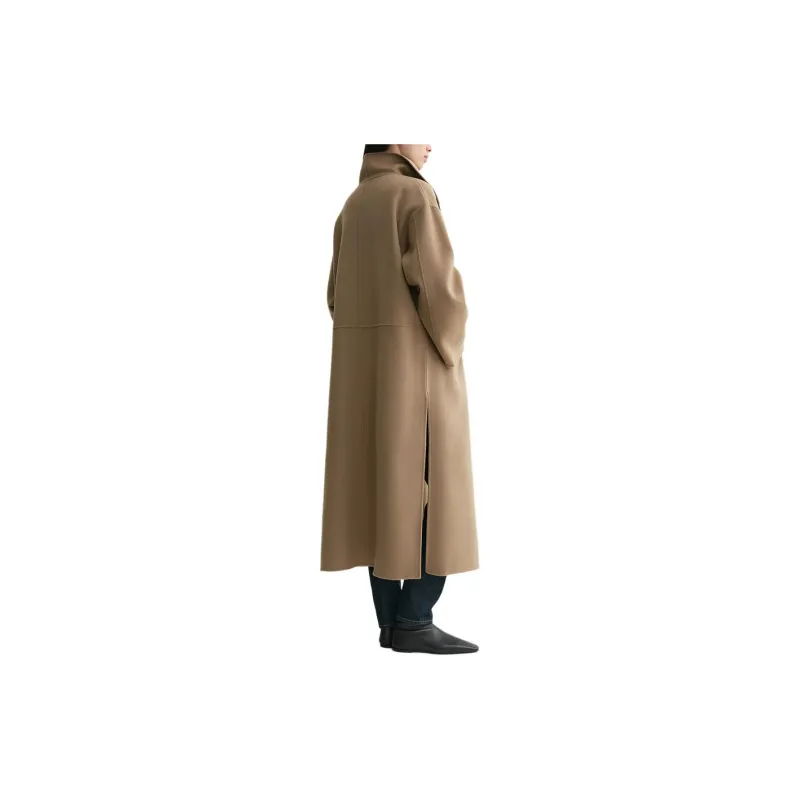 TOTEME Shawl Lapels Open Front Coat-2