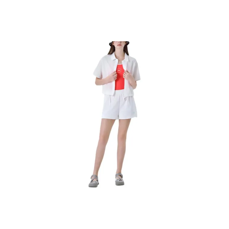 FILA Jackets & Coats Women's Gray White-2