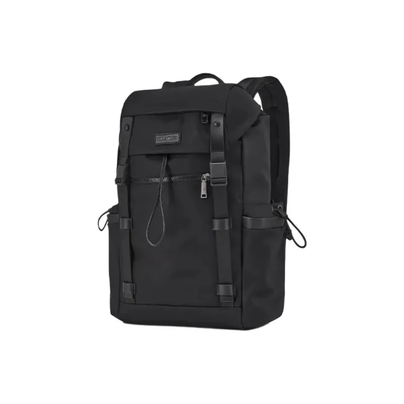 SAMSONITE Synthetic Leather Backpack Men's Black-1