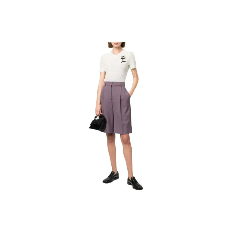 Maison Margiela Floral-appliqué Ribbed Top-1