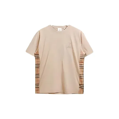 Burberry T-Shirts Women's Beige Brown