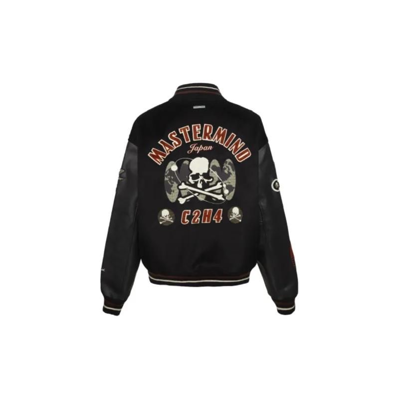 C2H4 Japan X C2H4 Curvilinear Varsity Jacket-1