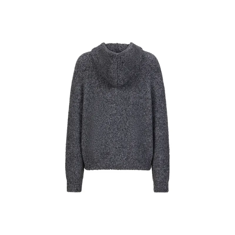 JZ. ANNAKRO Sweater Women's Heather Black Gray-1