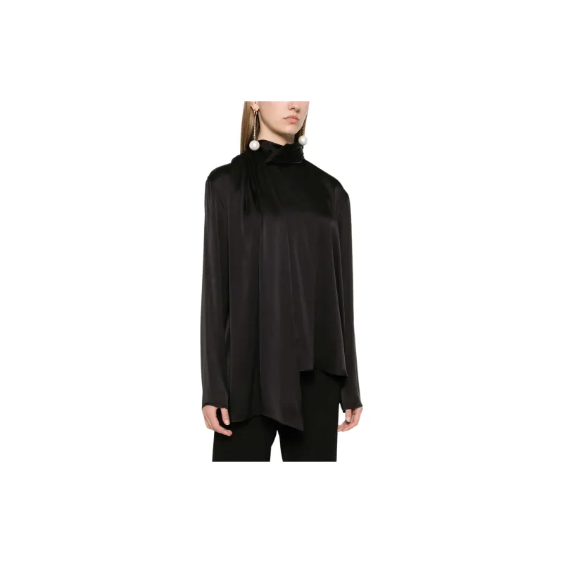 Magda Butrym Satin Blouse-3