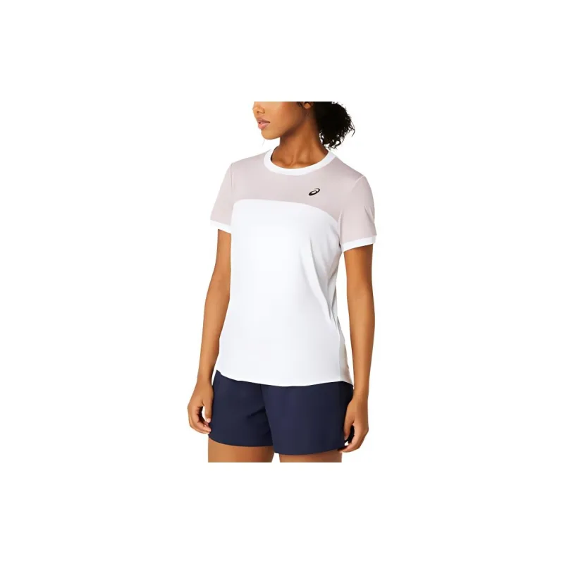 Asics T Shirt Women's White/Pink-3