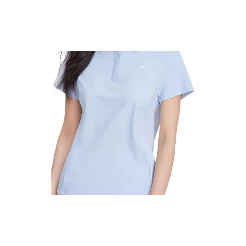 Skechers Polo Shirt Women's Xenon Blue-4