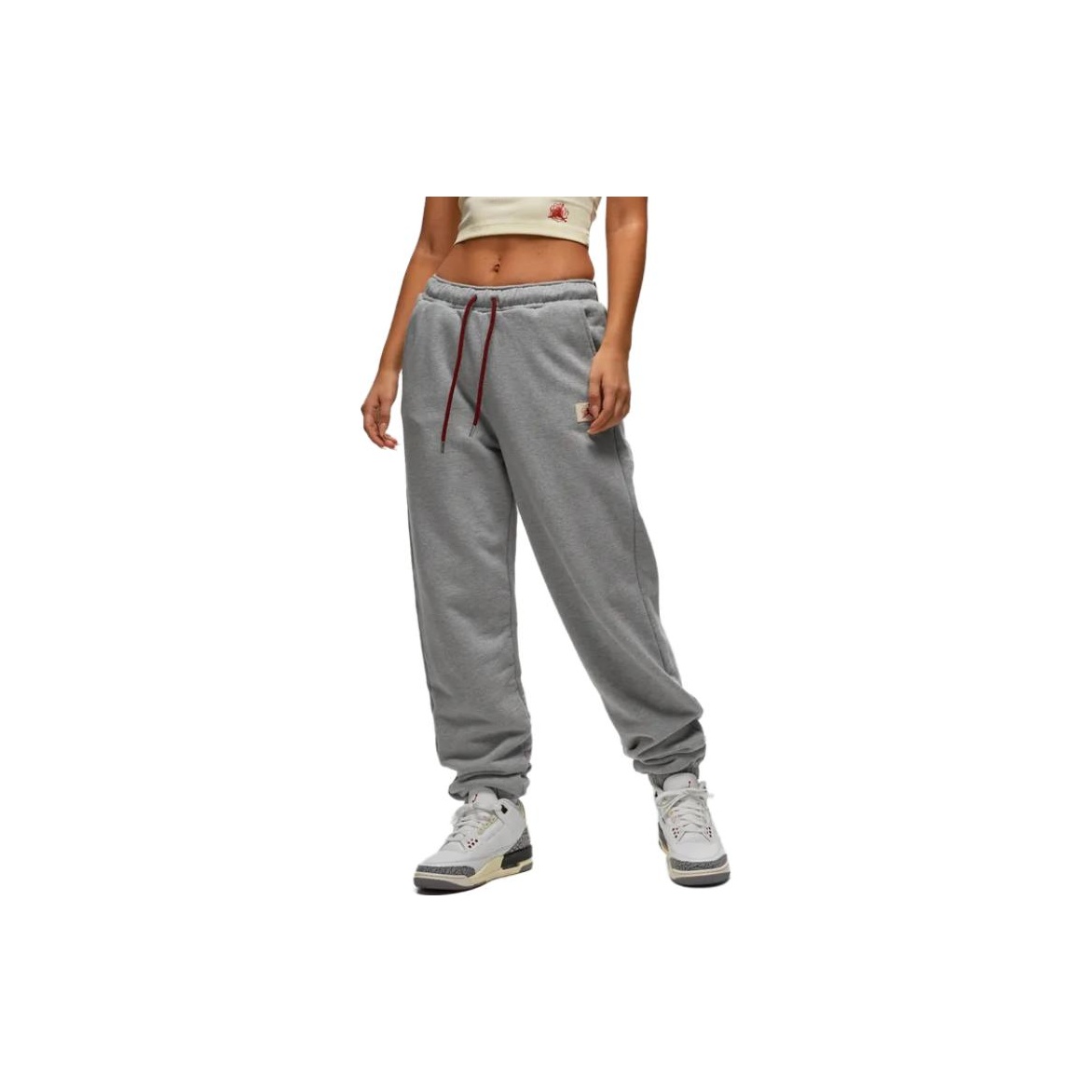 JORDAN X Teyana Taylor Women's Fleece Pants Dark Grey
