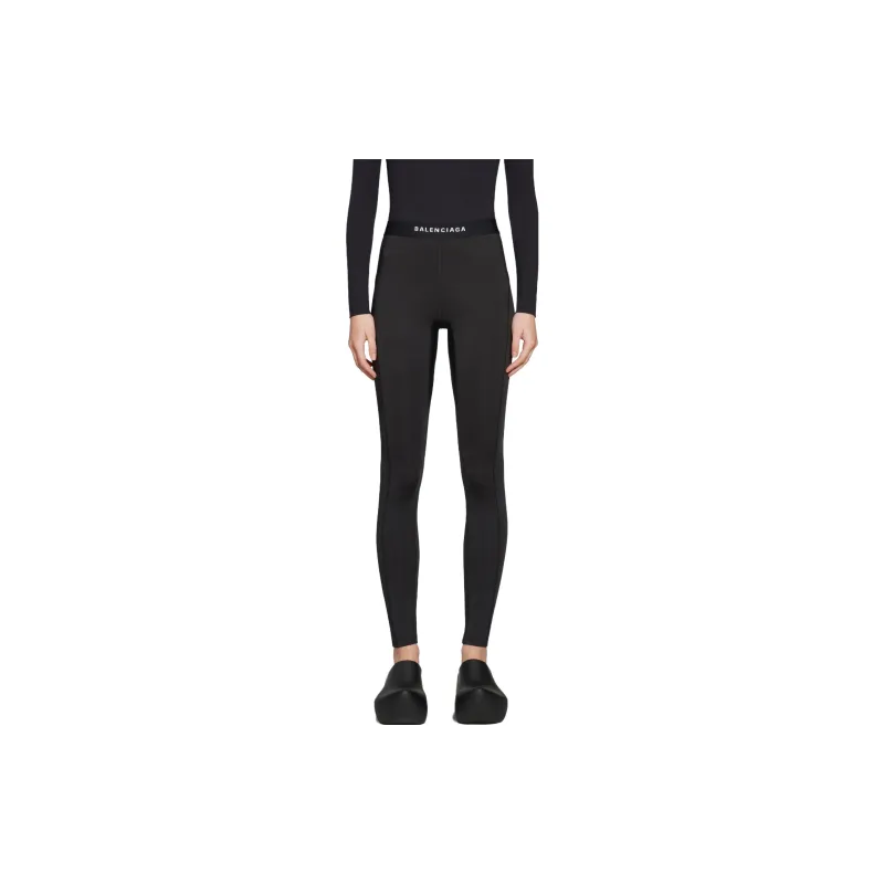 Balenciaga Sports Pants Women's Black-2