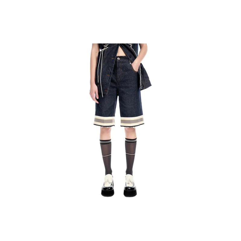 VVNK JANE PLUS Denim Shorts Women's-1