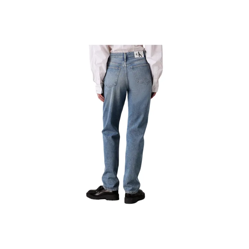 CALVIN KLEIN Jeans Europe Version Women's Light Blue-2