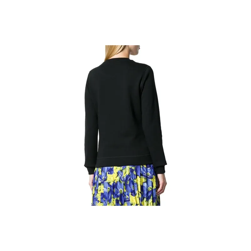 KENZO Classic Tiger Head Sweatshirt Women's Black-4