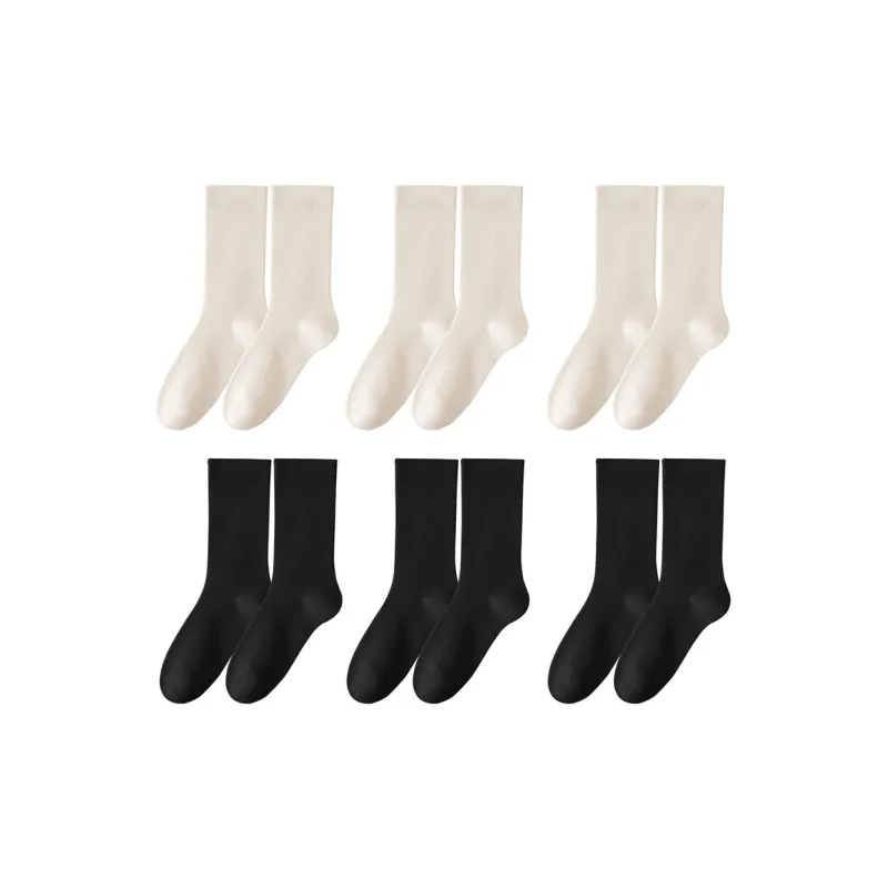 Lanza Mid Calf Socks Women's 6 Pack-7