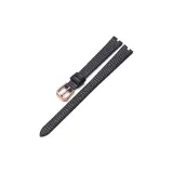 Black Lizard Pattern-Rose Gold Pin Buckle