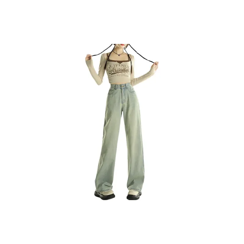 Concubine Zhu Jeans Women's Emerald Green-6