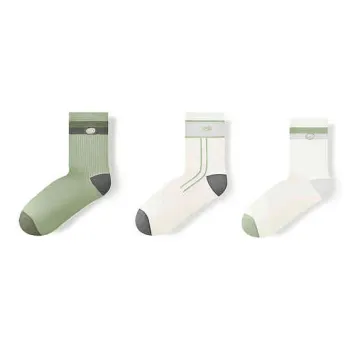 Skechers Colorful Mid Calf Socks Unisex 3 Pack